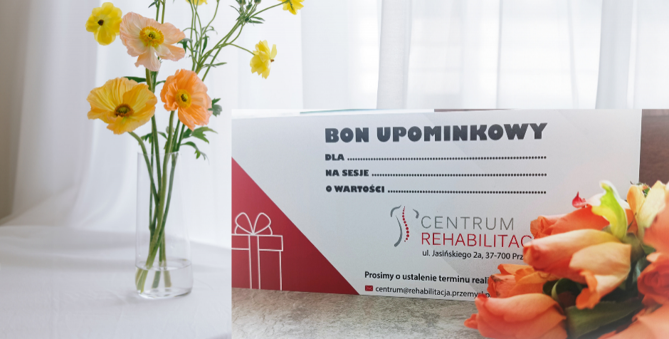 Bony upominkowe Cetrum Rehabilitacji polecają się na Dzień Kobiet!